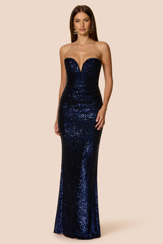 Nookie Dante Maxi Dress - Sapphire