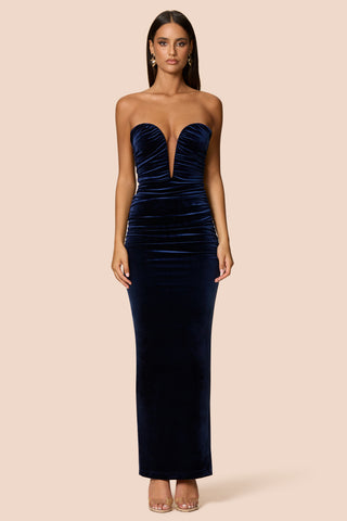 Nookie Nina Gown - Navy