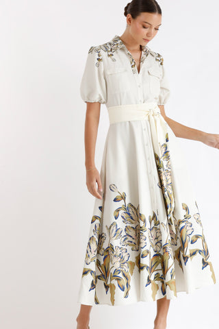 Pasduchas Flourish Shirt Midi - Multi