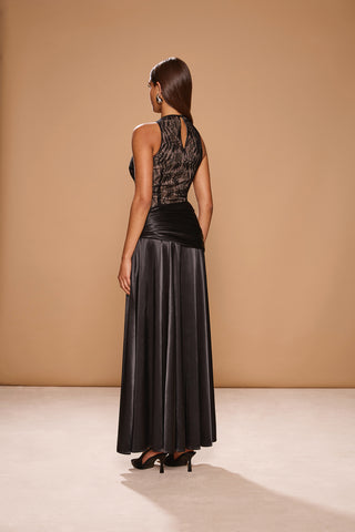 Sonya Dalia Gown - Black