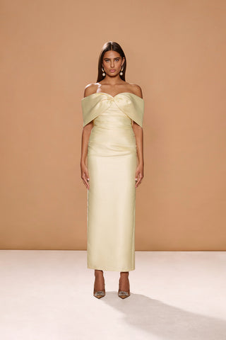 Sonya Aspen Gown - French Vanilla