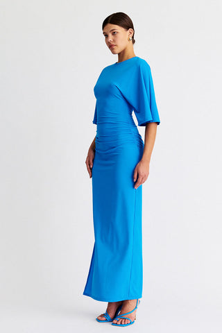 Suboo Ivy Cap Sleeve Maxi - Azure