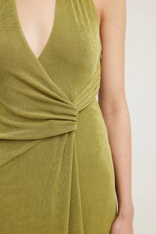 Tojhà Tamsin Dress - Green Tea