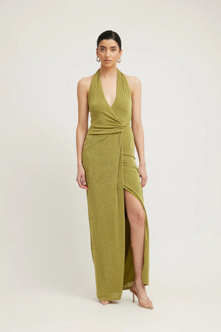 Tojhà Tamsin Dress - Green Tea