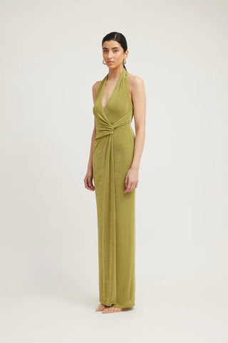 Tojhà Tamsin Dress - Green Tea