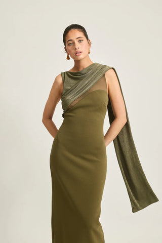 Tojhà Kinara Dress - Moss