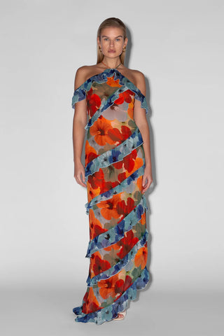 The Wolf Gang Isola Maxi Dress - Floral