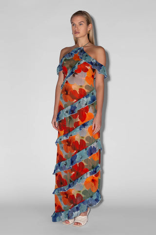 The Wolf Gang Isola Maxi Dress - Floral