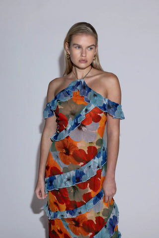 The Wolf Gang Isola Maxi Dress - Floral