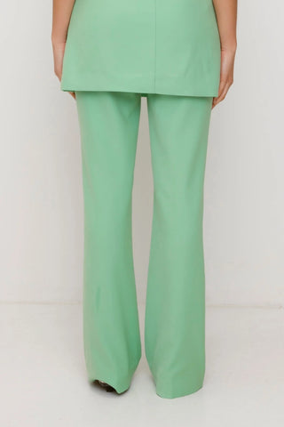 The Wolf Gang Irida Bootcut Pants - Sage