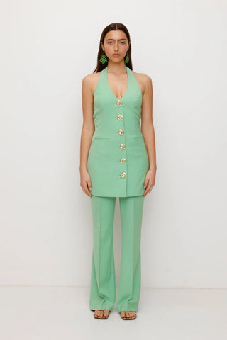 The Wolf Gang Irida Vest Dress - Sage