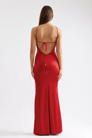 Lexi Claudette Dress - Scarlet