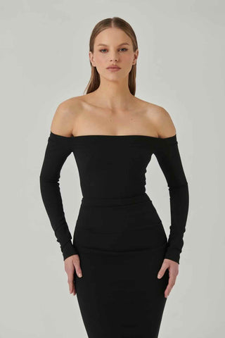 Effie Kats Anita Gown - Black