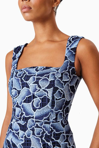 Elliatt Mila Midi Dress - Navy Multi