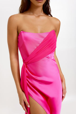 Lexi Aura Dress - Hot Pink