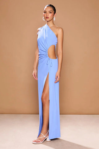 Sonya Nour Maxi Dress - Azzurro