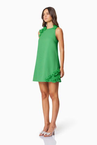 Elliatt Valeria Day Dress - Green
