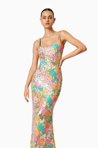 Elliatt Tiki Dress - Multi