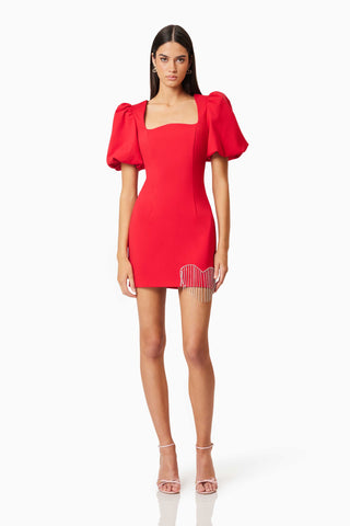 Elliatt Cherie Mini Dress - Red