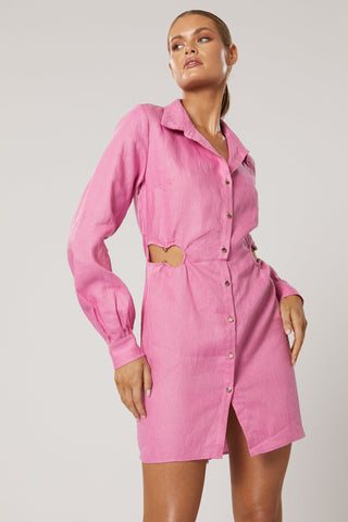 Winona Olinda Short Dress - Mulberry