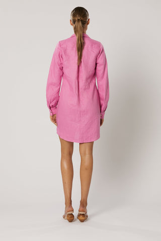 Winona Olinda Short Dress - Mulberry