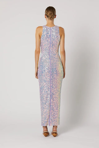 Winona Alani Zip Back Dress - Purple Multi