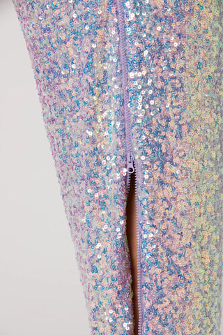 Winona Alani Zip Back Dress - Purple Multi