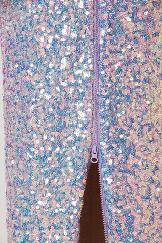 Winona Alani Zip Back Dress - Purple Multi