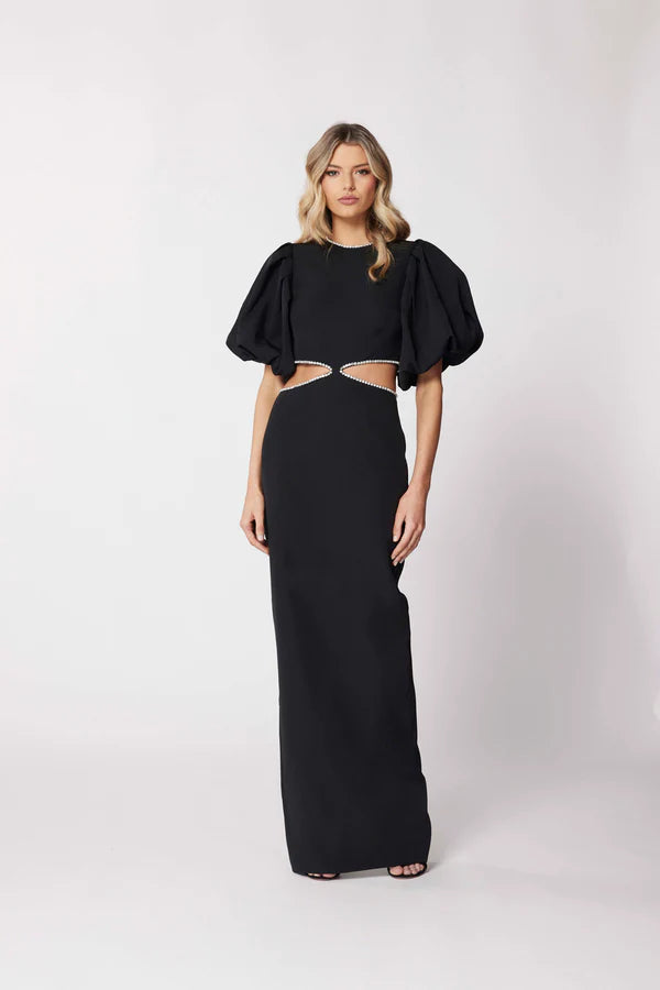 Bianca Bridgett Estelle Dress Black Dress Hire AU