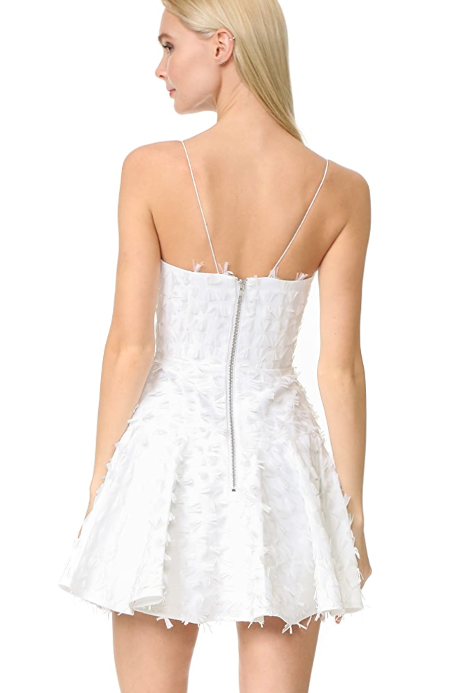 Alex perry deals white mini dress