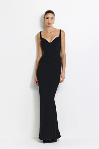 Effie Kats Pearl Gown - Black