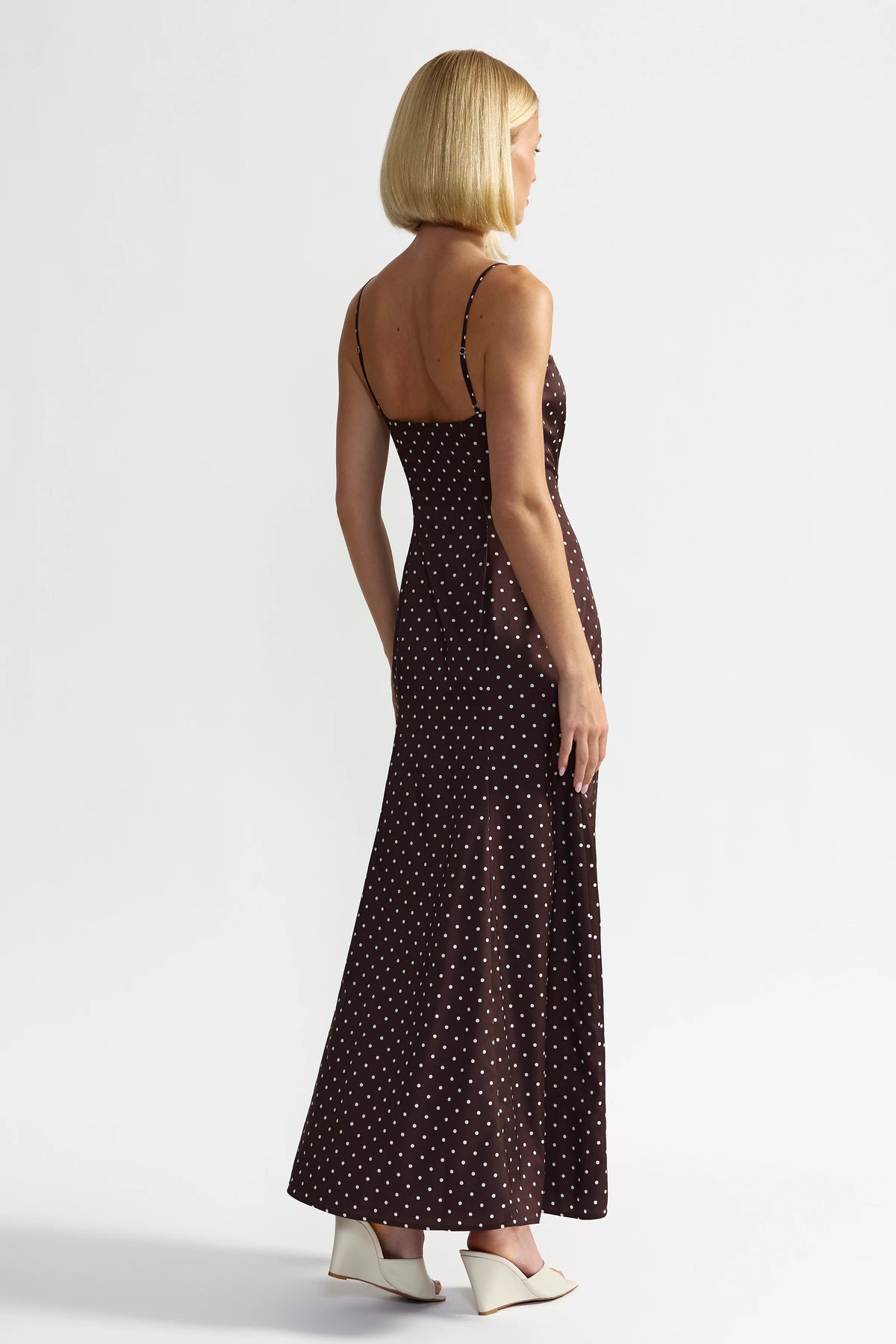 Lexi Veronica Dress - Chocolate
