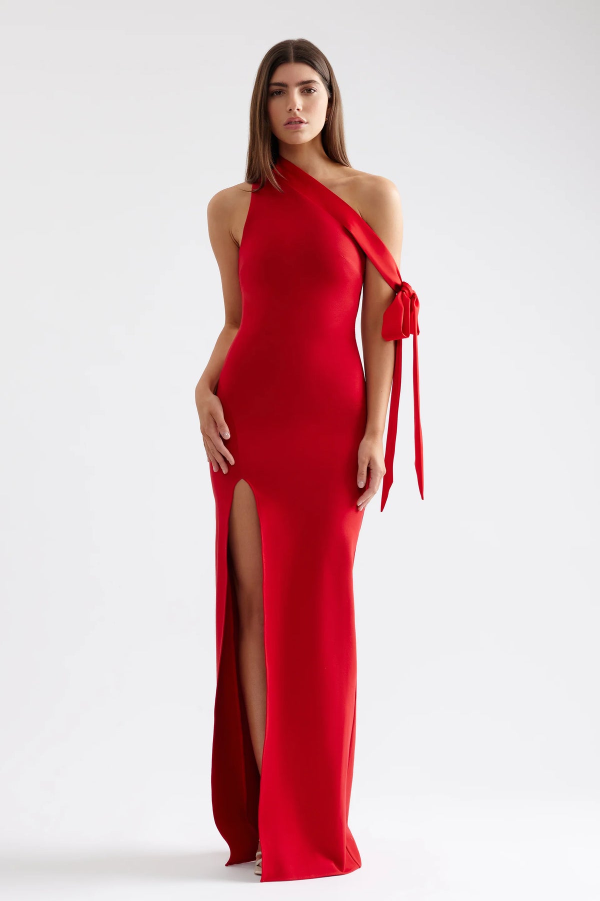 Lexi Sidney Dress - Deep Red