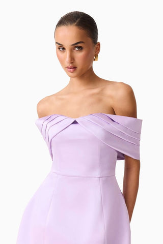 Elliatt Hope Tulip Mini Dress - Pastel Purple