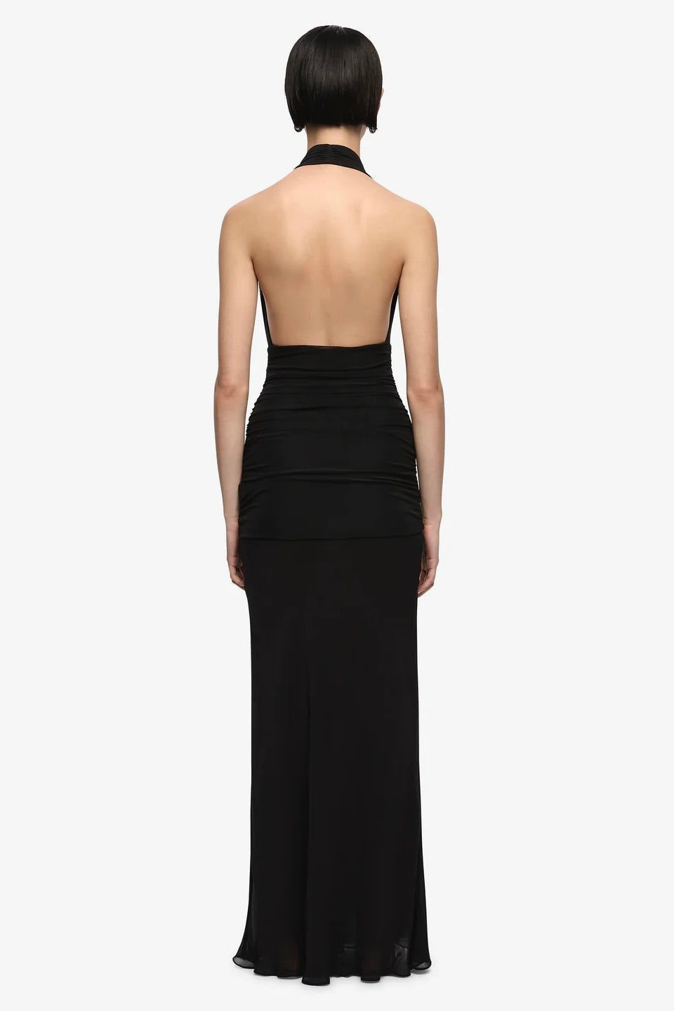 Bec & Bridge Cassis Drape Maxi Dress - Black