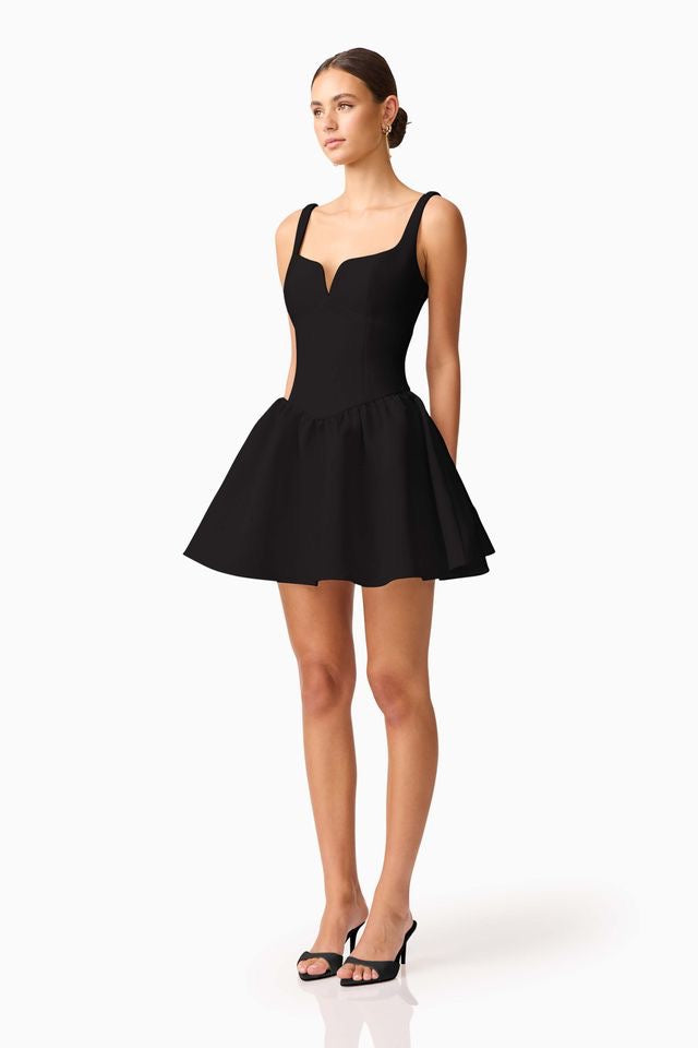 Elliatt Hester Mini Dress - Black - Dress Hire AU Elliatt Hester Mini Dress - Black - Dress Hire AU