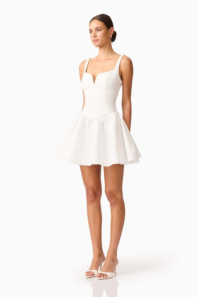 Elliatt Hester Mini Dress - Ivory