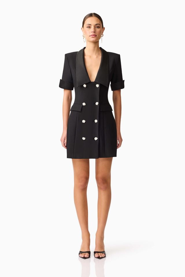Elliatt Ruby Blazer Dress - Black