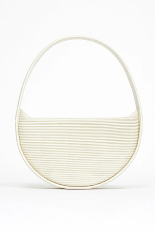 Acler Birch Bag Medium - Vanilla Pleat