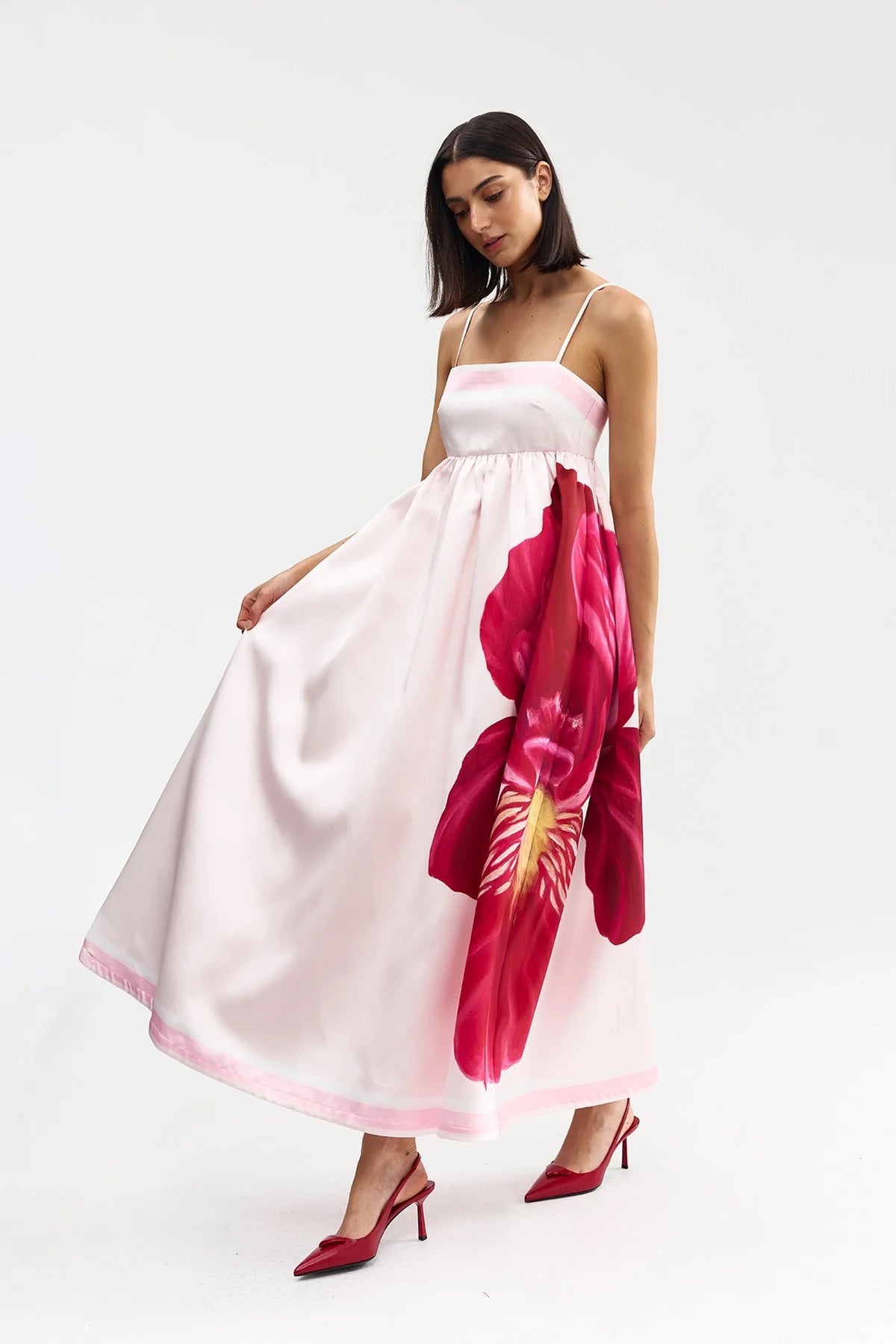 Aston Studio Delphine Gown - Fairy Iris