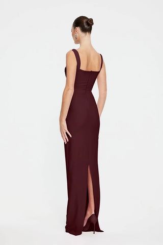 Effie Kats Marbella Gown - Wine