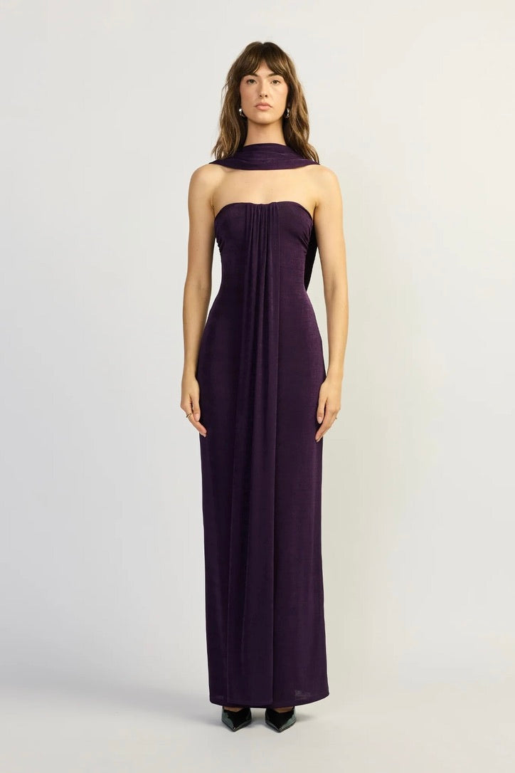 Tojhà Vianna Dress - Blackberry