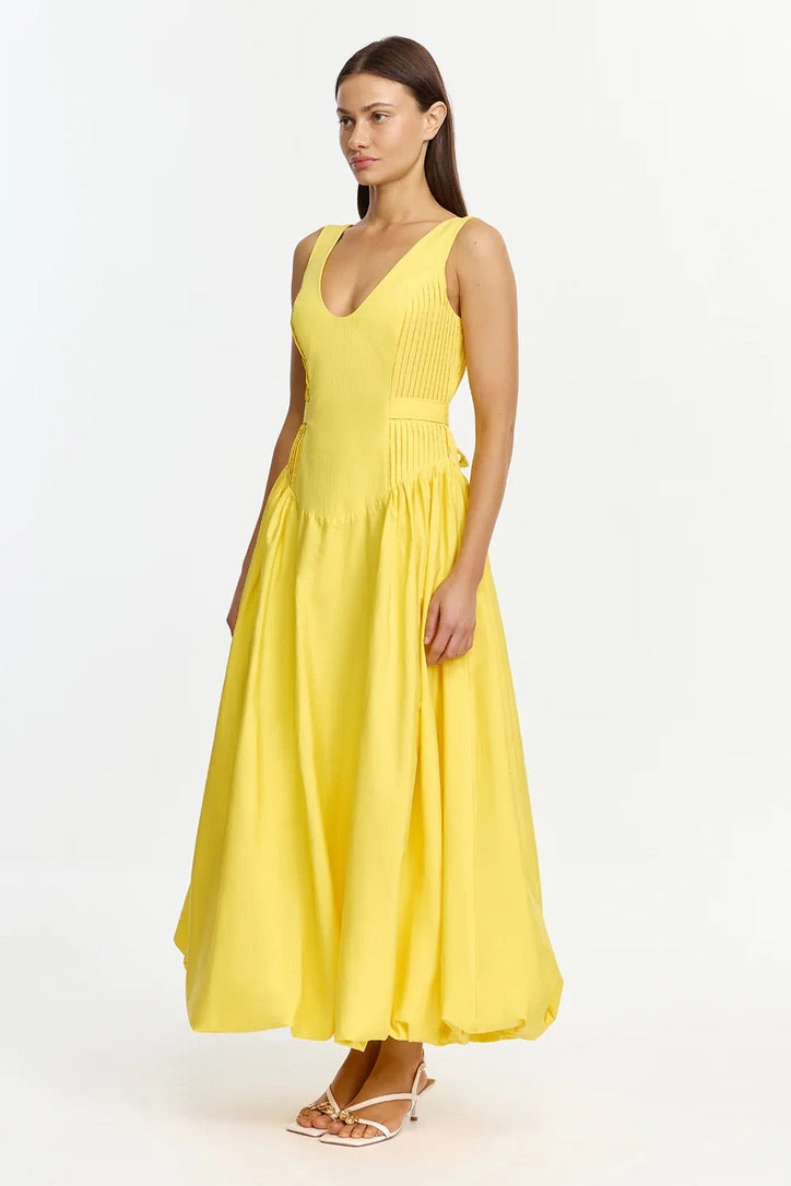 Acler Horedon Maxi Dress - Daffodil