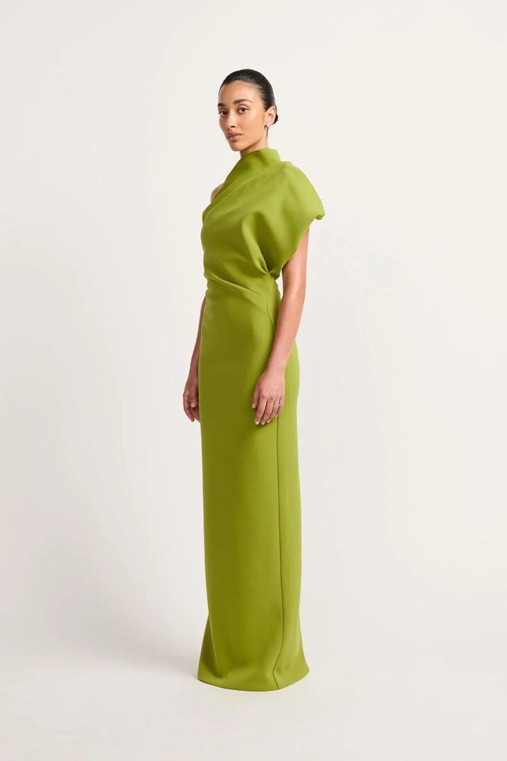 Tojhà Matson Dress - Matcha Powder