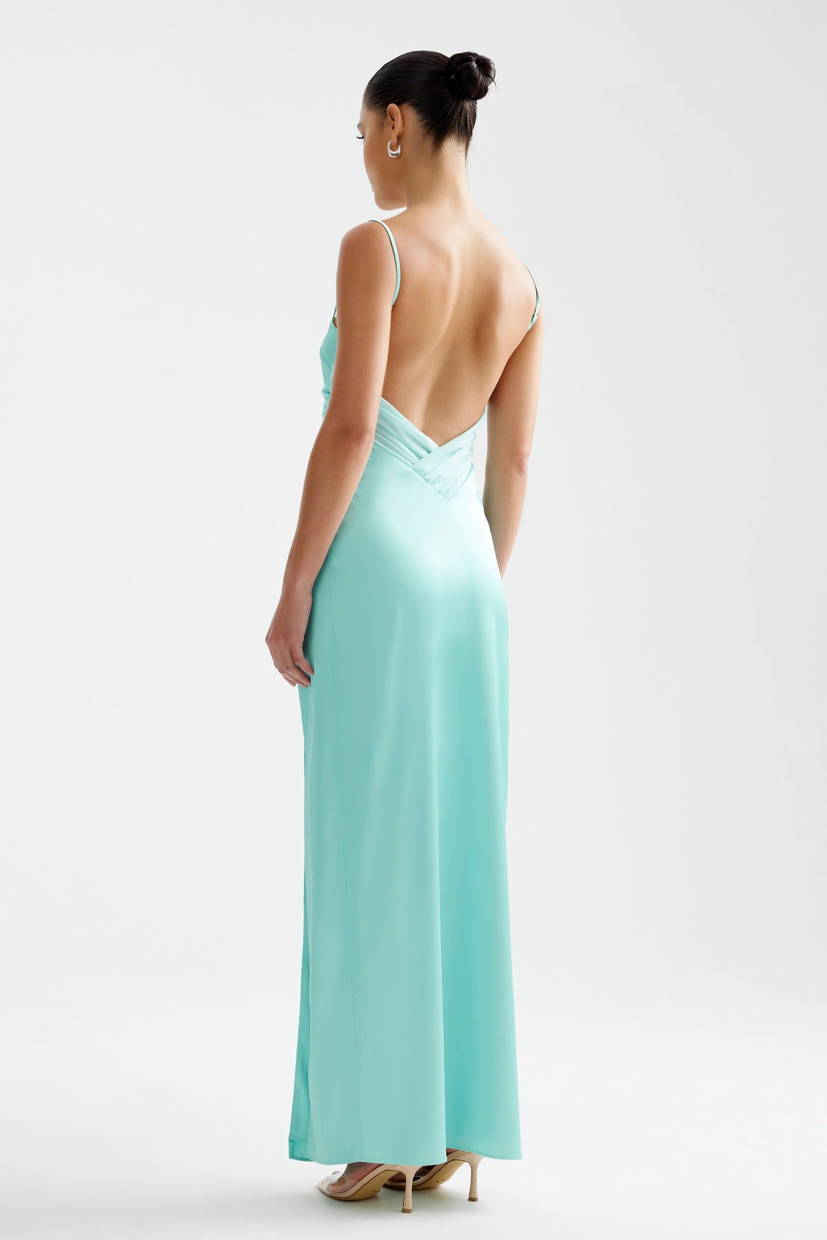 Lexi Kiri Dress - Aqua - Dress Hire AU Lexi Kiri Dress - Aqua - Dress Hire AU