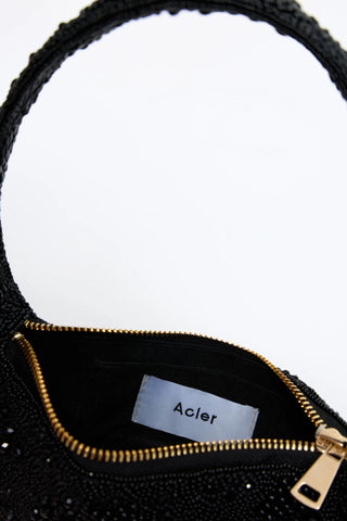 Acler Bead Birch Bag - Black