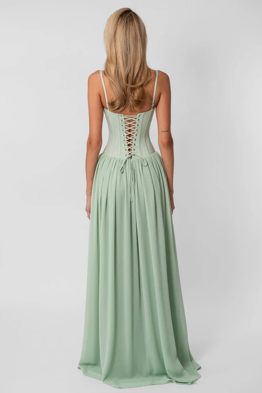 Fenity Elena Maxi Dress - Mint