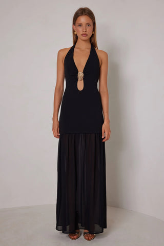 Elle Zeitoune Madeleine Dress - Black