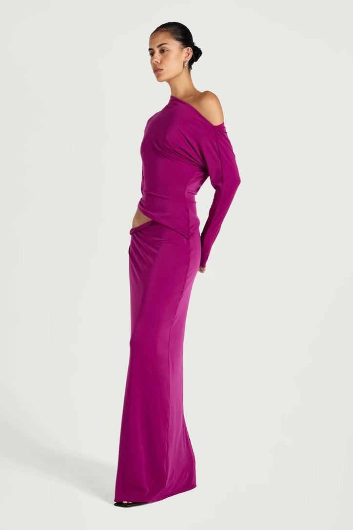 Benni Enya Maxi Dress - Fuchsia