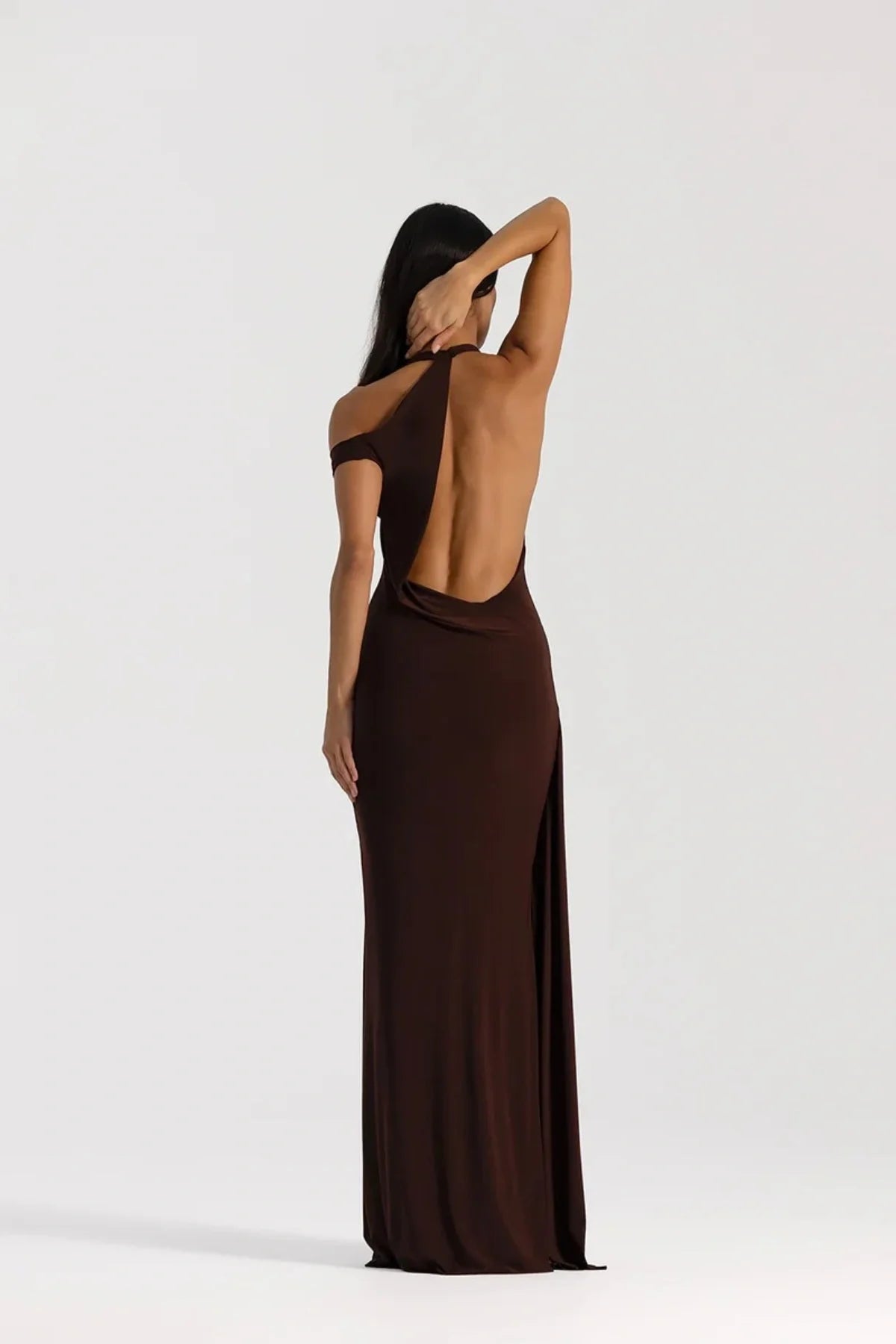 Natalie Rolt Mariela Gown - Espresso